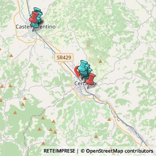 Mappa Via Falcone e Borsellino, 50052 Certaldo FI, Italia (4.47923)