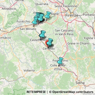 Mappa Via Falcone e Borsellino, 50052 Certaldo FI, Italia (14.879)