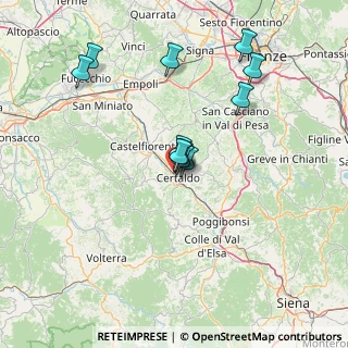 Mappa Via Falcone e Borsellino, 50052 Certaldo FI, Italia (12.95182)