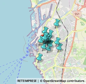 Mappa Scali del Corso, 57125 Livorno LI, Italia (0.7105)