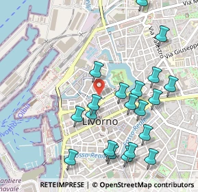 Mappa Scali del Corso, 57123 Livorno LI, Italia (0.5605)