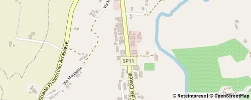 Mappa Serra de' Conti