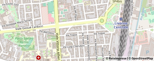 Mappa Livorno