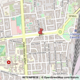 Mappa Viale Giosuè Carducci, 112a, 57124 Livorno, Livorno (Toscana)