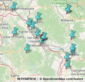 Mappa Piazza Liberazione, 52028 Terranuova Bracciolini AR, Italia (17.41765)