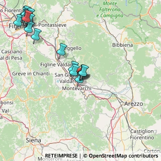 Mappa Piazza Liberazione, 52028 Terranuova Bracciolini AR, Italia (23.132)