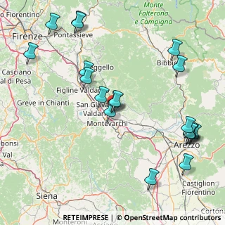 Mappa Piazza Liberazione, 52028 Terranuova Bracciolini AR, Italia (20.359)