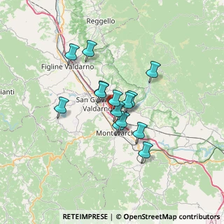 Mappa ª strada Via Poggilupi, 52028 Terranuova Bracciolini AR (4.95286)
