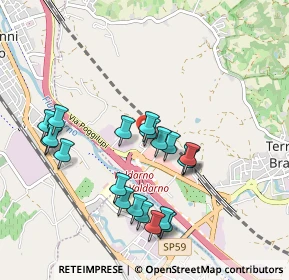 Mappa ª strada Via Poggilupi, 52028 Terranuova Bracciolini AR (0.9455)