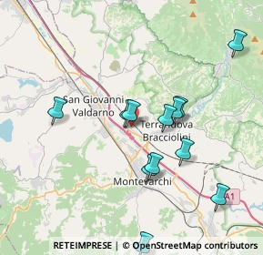 Mappa ª strada Via Poggilupi, 52028 Terranuova Bracciolini AR (4.13692)