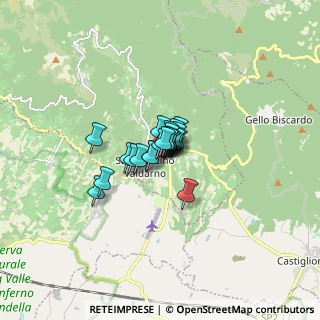 Mappa Via Girolamo del Borro, 52024 Loro Ciuffenna AR, Italia (0.63826)