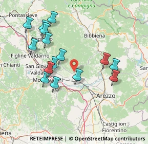 Mappa Via Girolamo del Borro, 52024 Loro Ciuffenna AR, Italia (15.66467)