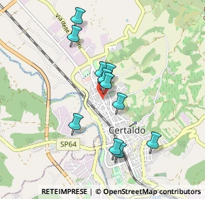 Mappa Via G. Verdi, 50052 Certaldo FI, Italia (0.79455)