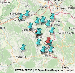 Mappa Via G. Verdi, 50052 Certaldo FI, Italia (11.5755)