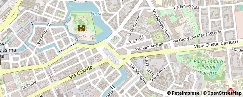 Mappa Livorno