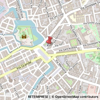 Mappa Piazza Garibaldi, 22, 57122 Livorno, Livorno (Toscana)