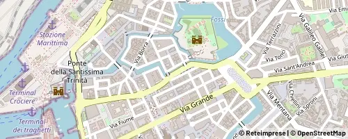 Mappa Livorno