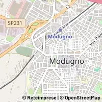 Hartă Modugno