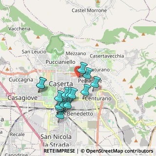 Mappa Via Antonio Niccolini, 81100 Caserta CE, Italia (1.81533)