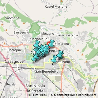Mappa Via Antonio Niccolini, 81100 Caserta CE, Italia (1.243)