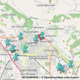 Mappa Via Antonio Niccolini, 81100 Caserta CE, Italia (3.09727)