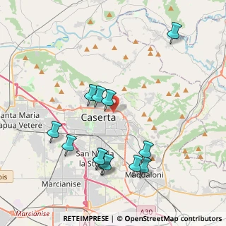 Mappa Via Michele Ruta, 81100 Caserta CE, Italia (4.53154)