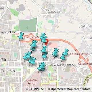 Mappa Via Michele Ruta, 81100 Caserta CE, Italia (0.4645)