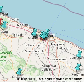 Mappa Via Alexander Fleming, 70026 Modugno BA, Italia (18.54462)