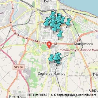 Mappa Via Luigi Ranieri, 70124 Bari BA, Italia (1.967)