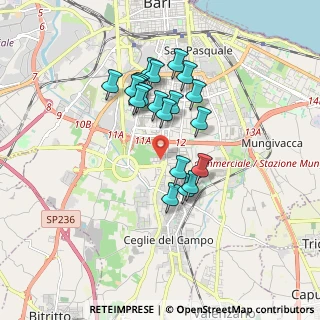 Mappa Via Luigi Ranieri, 70124 Bari BA, Italia (1.5765)