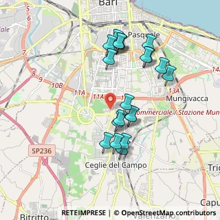 Mappa Via Luigi Ranieri, 70124 Bari BA, Italia (1.8965)
