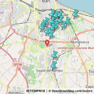 Mappa Via Luigi Ranieri, 70124 Bari BA, Italia (2.12158)