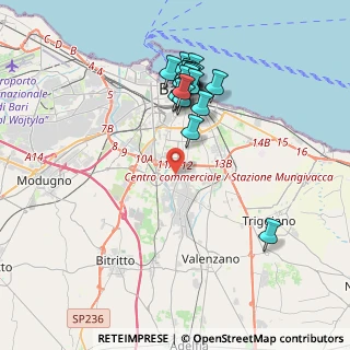 Mappa Via Luigi Ranieri, 70124 Bari BA, Italia (3.9265)