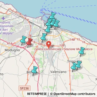 Mappa Via Luigi Ranieri, 70124 Bari BA, Italia (4.53077)