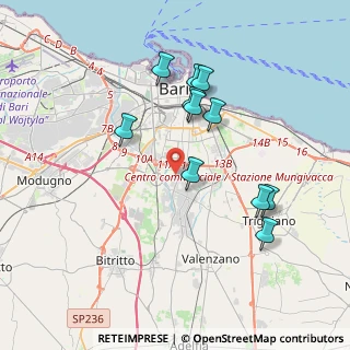 Mappa Via Luigi Ranieri, 70124 Bari BA, Italia (3.79273)