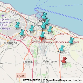 Mappa Via Luigi Ranieri, 70124 Bari BA, Italia (4.02154)