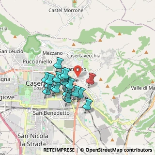 Mappa Via Anna Jervolino, 81100 Caserta CE, Italia (1.5555)