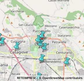 Mappa Via Enrico Tazzoli, 81100 Caserta CE, Italia (2.60455)