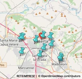 Mappa Via Enrico Tazzoli, 81100 Caserta CE, Italia (3.51)