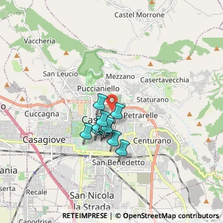 Mappa Via Cappuccini, 81100 Caserta CE, Italia (1.29273)