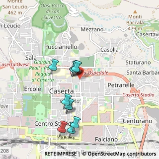 Mappa Via Cappuccini, 81100 Caserta CE, Italia (0.89273)