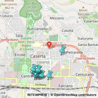 Mappa Via Cappuccini, 81100 Caserta CE, Italia (1.41273)