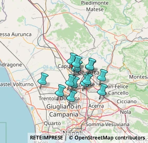 Mappa Via Perla Raffaele, 81055 Santa Maria Capua Vetere CE, Italia (9.032)