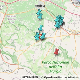 Mappa SP 234, 76123 Andria BT, Italia (8.3595)