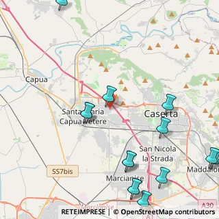 Mappa Via Carlo Speranza, 81020 Casapulla CE, Italia (6.26643)