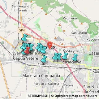 Mappa Via Carlo Speranza, 81020 Casapulla CE, Italia (1.92412)
