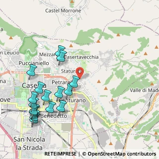 Mappa Via Fontana, 81100 Caserta CE, Italia (2.6375)