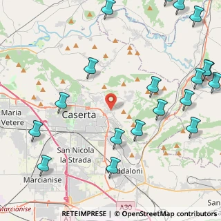 Mappa Via Fontana, 81100 Caserta CE, Italia (6.6905)