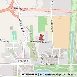 Mappa Via Martiri di Caiazzo, 13, 81100 Caserta, Caserta (Campania)