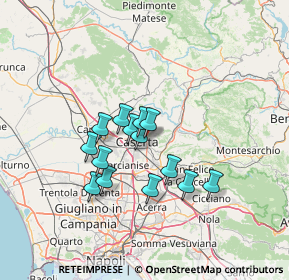 Mappa Via Petrarelle, 81100 Caserta CE, Italia (11.06357)